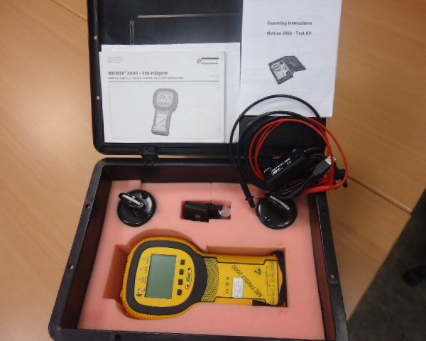 High Resistance tester ground to surface ESD misure. Kit compl. ( Used )