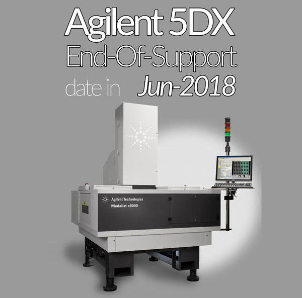 Agilent 5DX End-Of-Support date in Jun-2018 – KAV systems engineering
